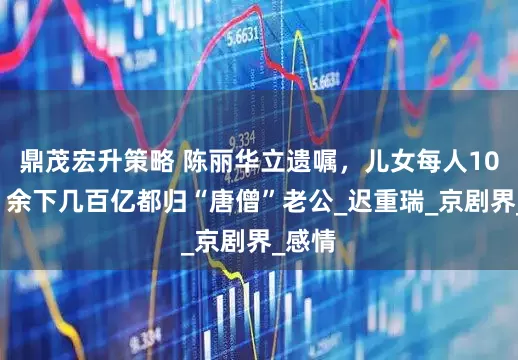 鼎茂宏升策略 陈丽华立遗嘱，儿女每人100亿，余下几百亿都归“唐僧”老公_迟重瑞_京剧界_感情